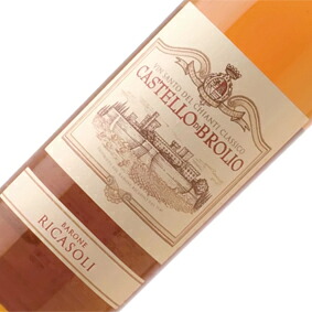 【正規品】カステッロ ディ ブローリオ ヴィンサント Castello di Brolio Vinsanto del Chianti Classico DOC バローネ　リカーゾリ イタリアワイン/トスカーナ/白ワイン/甘口/500ml/フードライナー【希少品・取り寄せ品】【6010】
