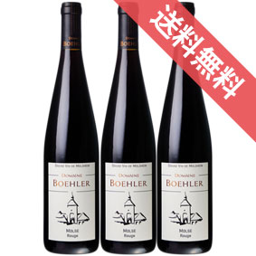 モルス ピノ ノワール 750ml 3本セット　ケース販売【正規品・取り寄せ品】ドメーヌ ブレル フランスワイン/アルザス/赤ワイン/フルボディ/重口/ 750ml × 3 【自然派ワイン ビオワイン 有機ワイン 有機栽培 bio オーガニック】【まとめ買い】【ケース売り】【業務用】