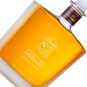 【正規品・取り寄せ品】ベルタ　トレ ソーリ トレ　グラッパ　ディ　ネッビオーロ（木箱なし）/700ml/43度 Grappa　Tre Soli Tre グラッパ/ブランデー/イタリア/ピエモンテ/フードライナー【希少品】【1545】｜ヒグチワイン Higuchi Wine