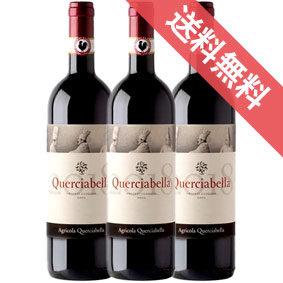【正規品・取り寄せ品】キアンティ クラッシコ 750ml 3本セット Chianti Classico DOCG クエルチャベッラ/イタリアワイン/トスカーナ州 グレーヴェ イン キアンティ/赤ワイン/フルボディ/重口/ビオディナミ/ 750ml × 3 【自然派】【フードライナー】【676】