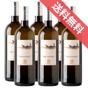 【正規品・取り寄せ品】ミッレルーチ ヌラグス 750ml 6本セット Milleluci Nuragus di Cagliari DOC パーラ /イタリアワイン/サルデーニャ州 カリアリ/白ワイン/辛口/ 750ml &times; 6 【フードライナー】【1250】【 通販 販売】【まとめ買い 業務用 にも！】｜ヒグチワイン Higuchi Wine