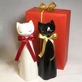 楽天市場】ミヌー & ミネット X.O 猫ボトル入り 本場フランス産