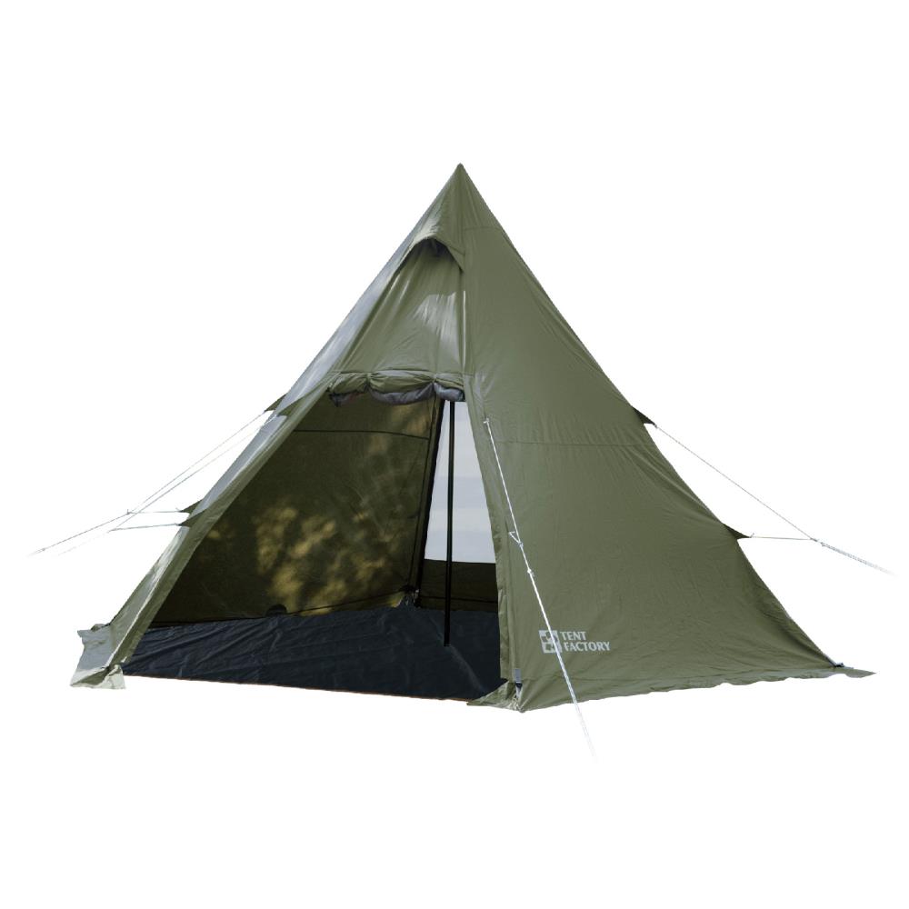 TENT FACTORY (テントファクトリー) ワンポールテントTC TENT FACTORY テントファクトリー TCワンポールテント180V MG TF