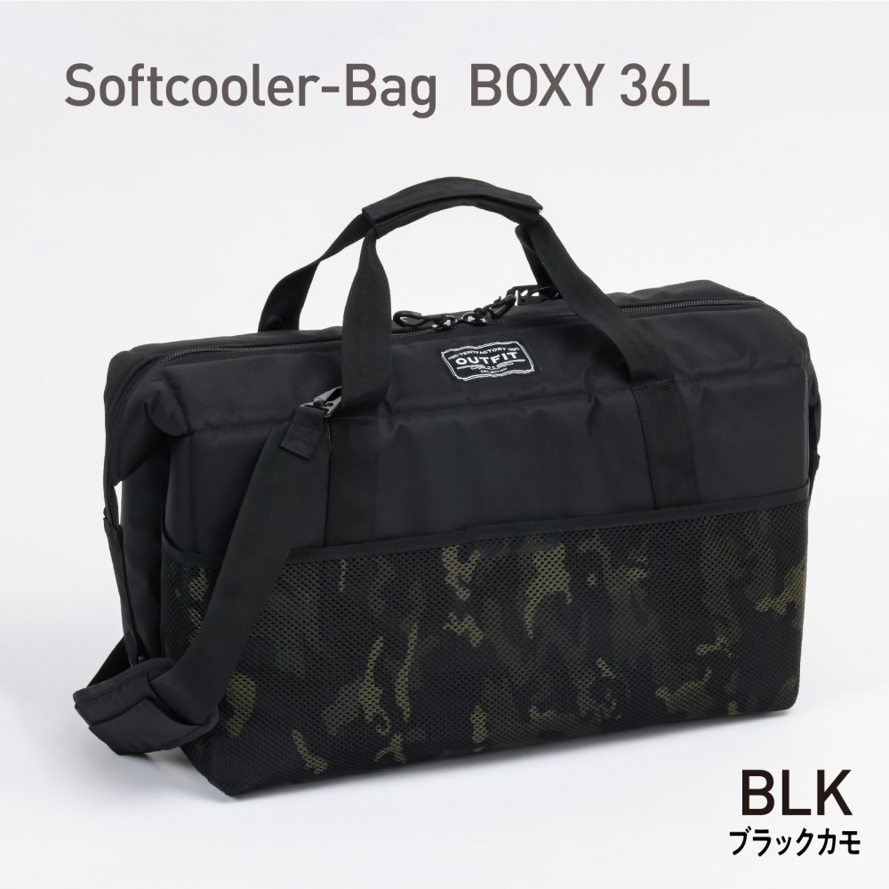 ★クーポン！4/14 20:00-4/17 9:59★ TENTFACTORY テントファクトリー ソフトクーラーバッグ ボクシー 36L TFOF-BXY-36 BLK / 保冷バッグ 保温 アウトドア 大容量 おしゃれ トート キャンプ 収納 コンパクト 軽量 ウォータプルーフ OUTFIT アウトフィット