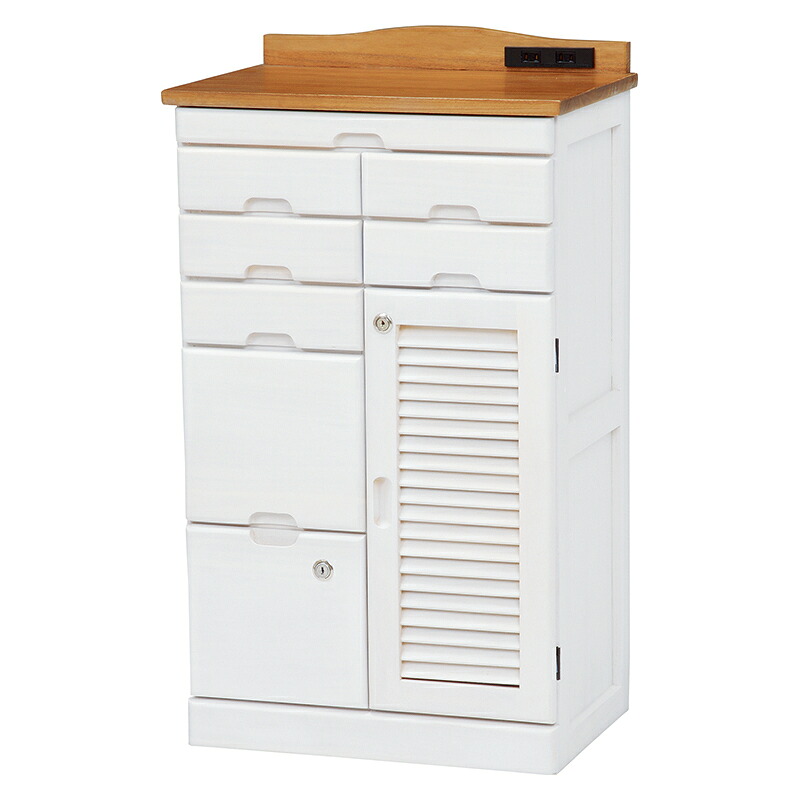 【エントリーでP10倍】★4/4 20:00-4/10 1:59★ HAGIHARA/ハギハラ ＦＡＸ台 MFX-8207NW（北海道は＋送料税込2200円） ナチュラル/ホワイト
