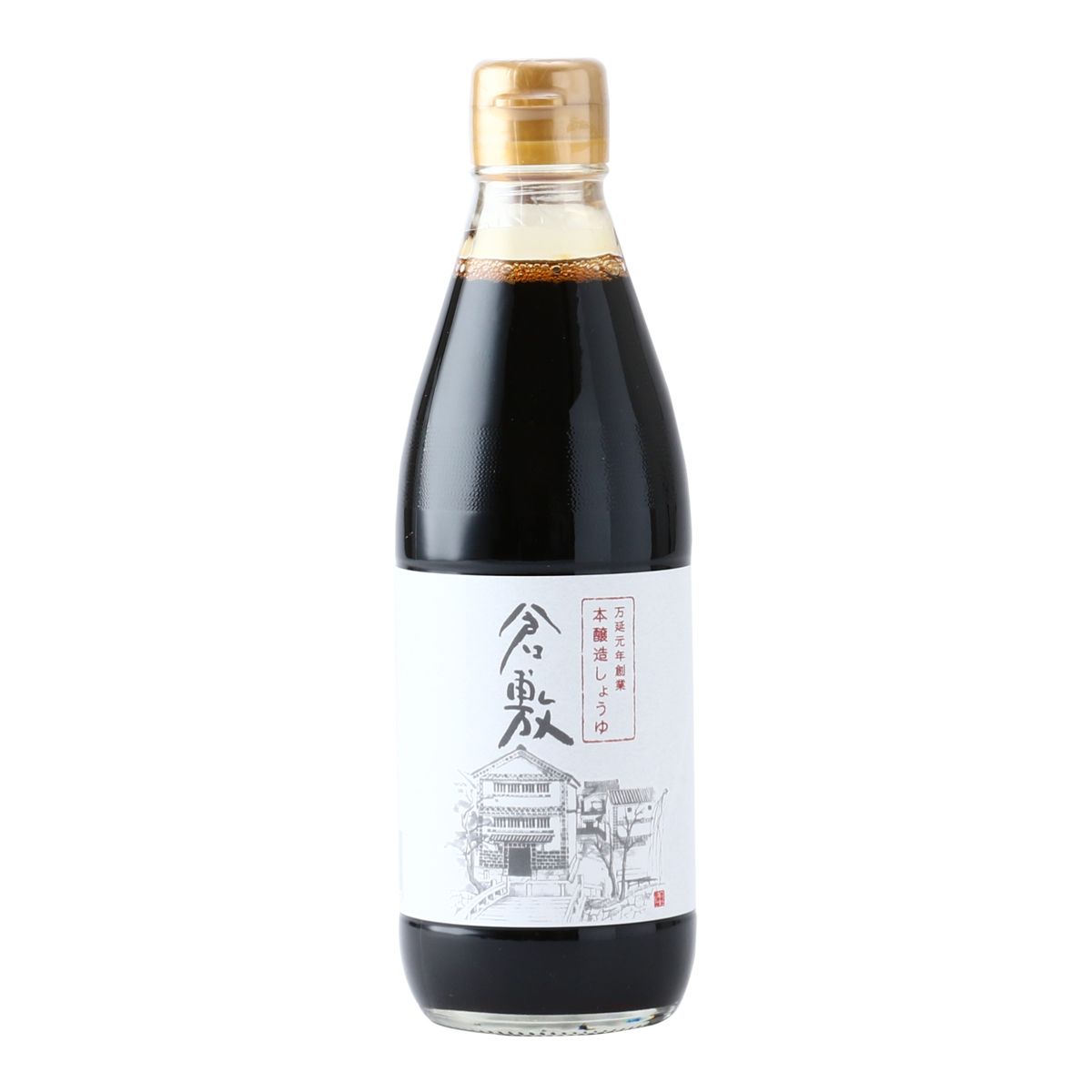 ★最大2400円OFFクーポン！7/1限定★ とら醤油 本醸造しょうゆ 倉敷 360ml こいくちしょうゆ 本醸造醤油 米麹画像