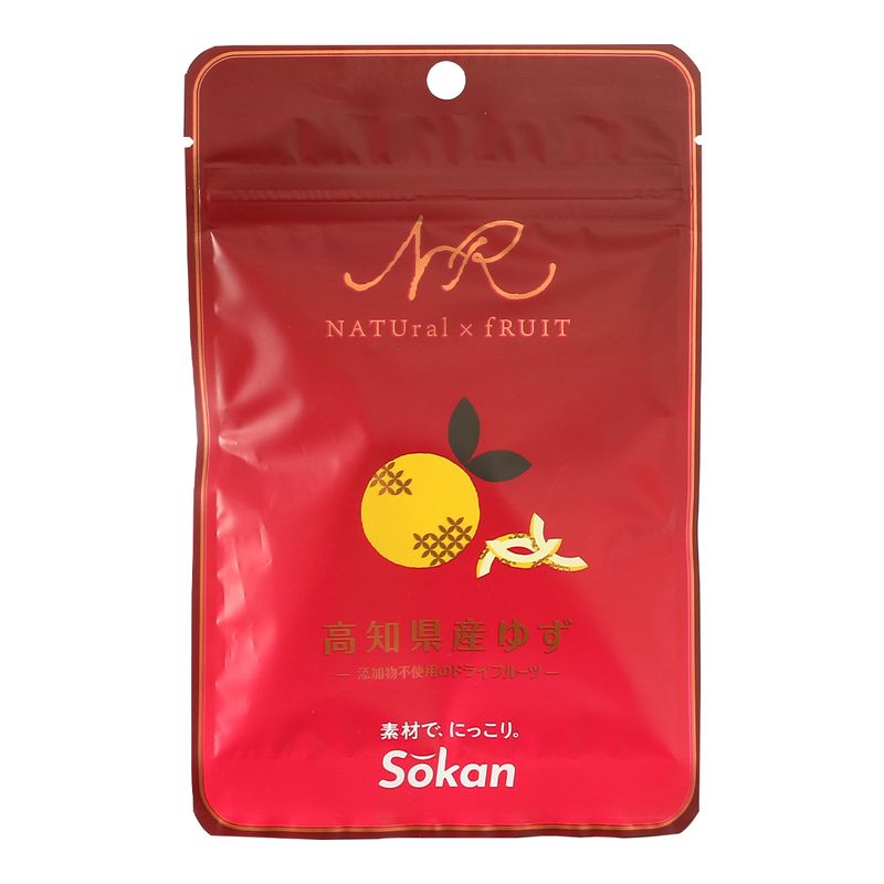 楽天市場】ドライフルーツ 送料無料 [壮関] ナチュルーツ 高知県産ゆず