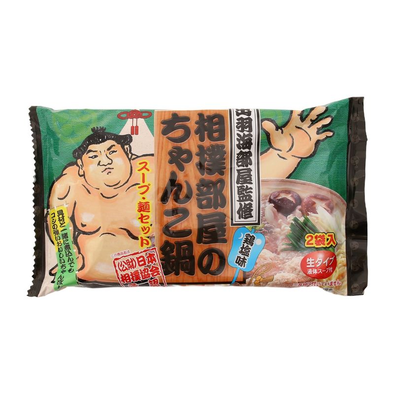 楽天市場】【狩野ジャパン】相撲部屋のちゃんこ鍋 みそ味 420g(めん