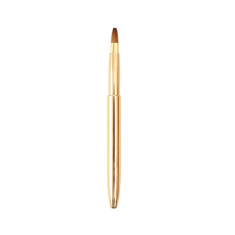 【一休園】3500/モバイルリップ ゴールド 1本 / 化粧ブラシ メイクブラシ ブラシ 筆 リップブラシ 携帯用 熊野筆 熊野化粧筆 伝統工芸 筆の里 広島 工芸品 贈答品 プレゼント 贈り物 伝統工芸品