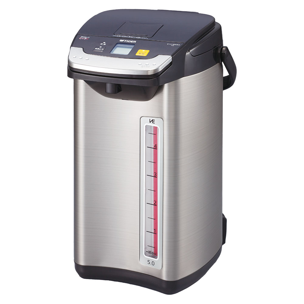 タイガー　電動ポット　蒸気レス　とく子さん タイガー、蒸気が出ない電気ポット「蒸気レスとく子さん