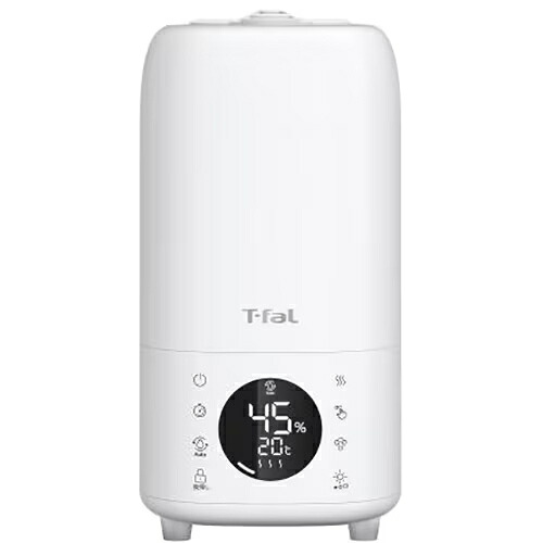 ★クーポン券別れ別れ！6/4 20:00-6/11 1:59★ T-FAL ティファール 熱する超音波式加湿器 水蒸気 アンド 霞 L 8L 固定ディスク6080J0 白いこと 白 / オートオフ チャイルド鍵を掛ける 異臭 お取りつくろう飾り気の無い hd6080j0