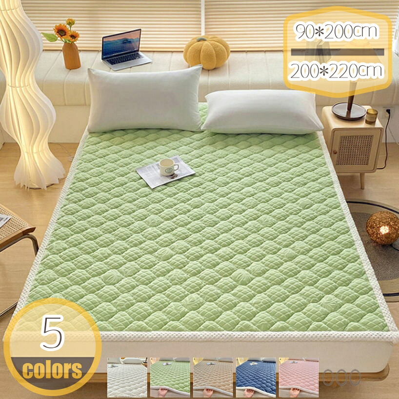 1000円OFFクーポン 敷きパッド ボア 北欧風 春 秋 冬 洗濯機対応 べっどぱっど おしゃれ 吸水性 通気性 寝ござ 客間 部屋 寝具 ベッドパッド ソフトマット かわいい柄 パッドシーツ 吸水 速乾 ベットパッド 衛生 ゴムバンド付き 着脱しやすい 丸洗い可能|HIKARIplus