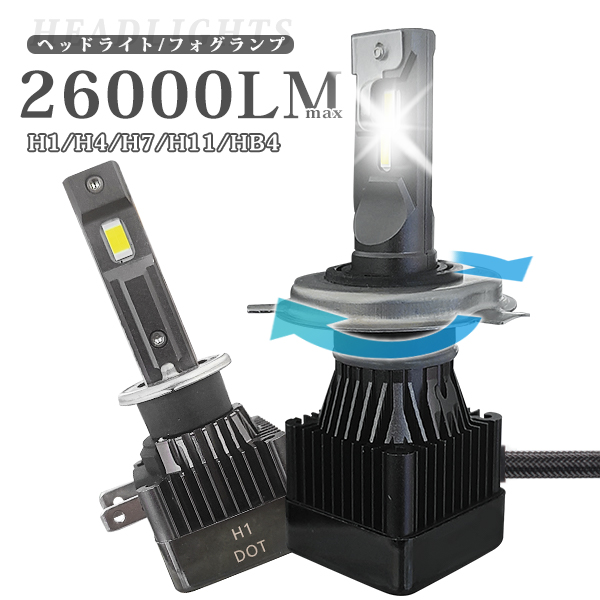 2個 LED ヘッドライト H4 Hi/Lo ミニプロジェクター 管理G4 e-auto fun LEDヘッドライト 最新モデル H4 Hi/Lo ミニ