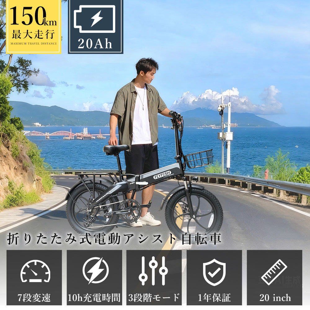 【型御墨付き済 】電動助けること銀輪 折りたたみ 20in 電動銀輪 今めかしい 電動 助けること 銀輪 e-bike 36V20Ah シマノ製7段変速 350W原動機 ファットバイク 折りたたみ銀輪 電動折り畳み銀輪 安上がり 軽さ 街乗り 通い 通学 赤ちゃん乗せ 納める助けになる 御墨付き不必要 公道走行可