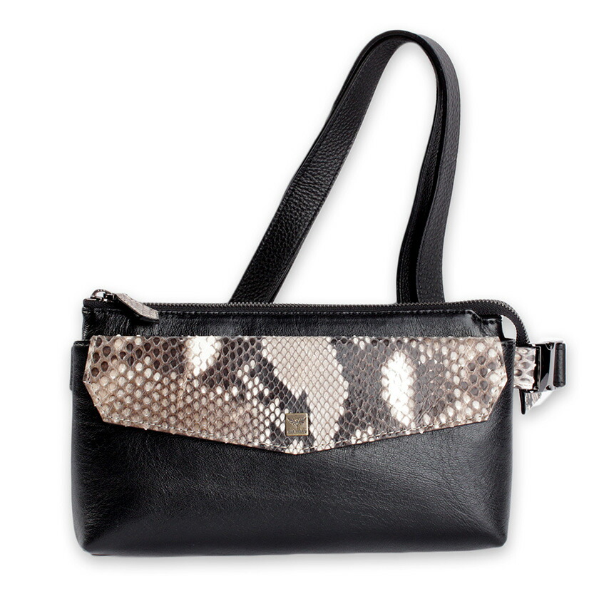 HERZ　レザー製 　一本ベルトのクラシックボディバッグ クラシックなデザインで作った小さめボディバッグ「革鞄のHERZ