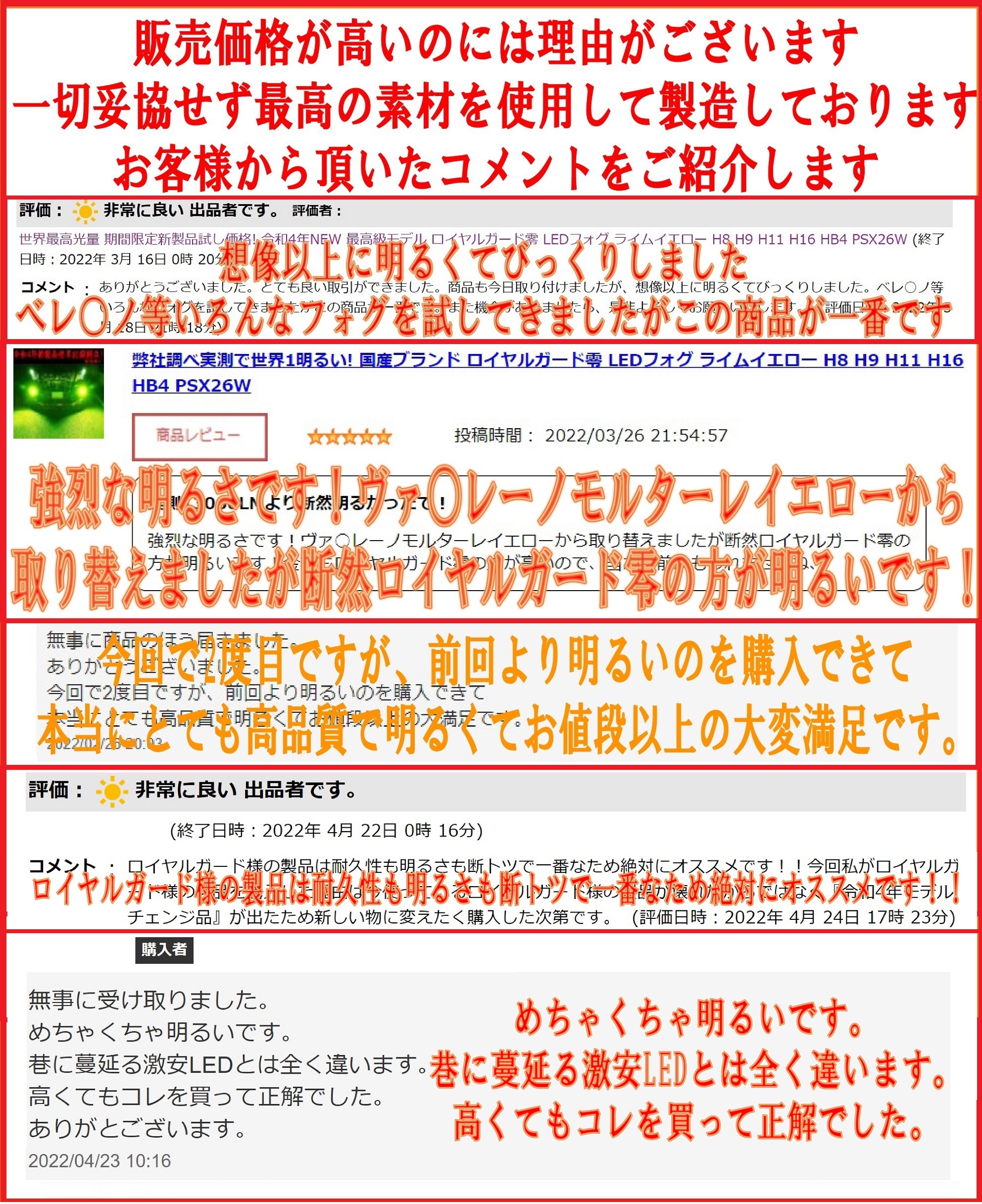 爆光 カタログ値50000LM 実測14450LM H8 日本ブランド H11 緑 グリーン