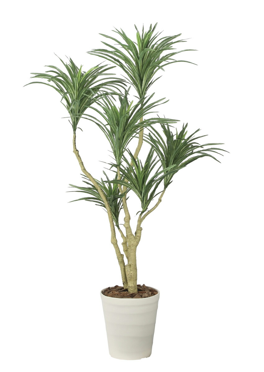光触媒 光の楽園 ユッカW1.3m【インテリア フェイクグリーン 人工観葉植物】(2637A180)（※ラッピング不可）｜花と観葉植物の専門店 光の楽園