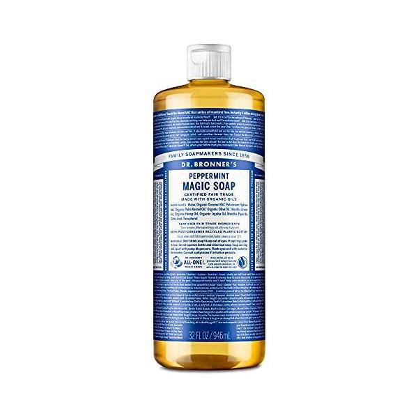 ラベンダー 739mL 4本セット 正規輸入品 ドクターブロナー マジックソープ 2023年8月25日、数量限定発売。ドクターブロナー75周年記念