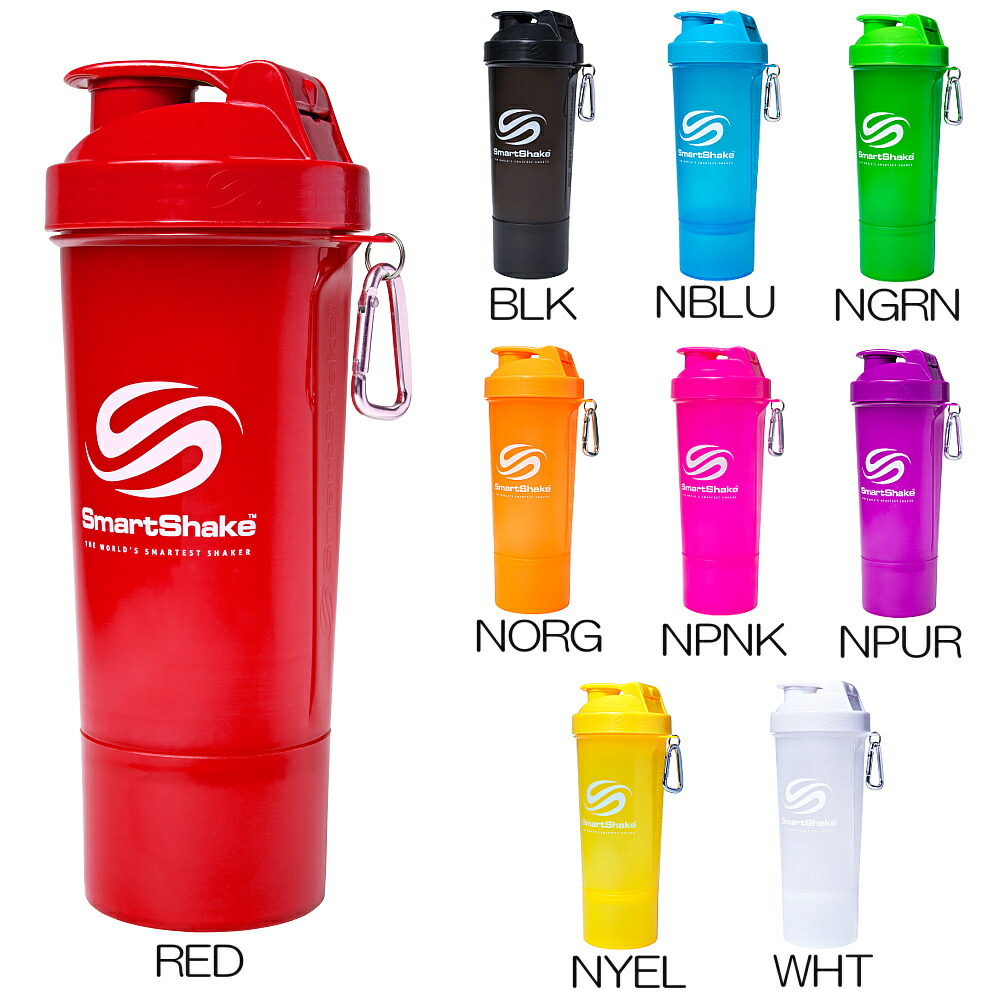 楽天市場 クーポン利用で更にお値引き Smartshake スマートシェイク スリム Slim プロテインシェイカー Ron 002 ｓｗｉｍｓｈｏｐヒカリスポーツ