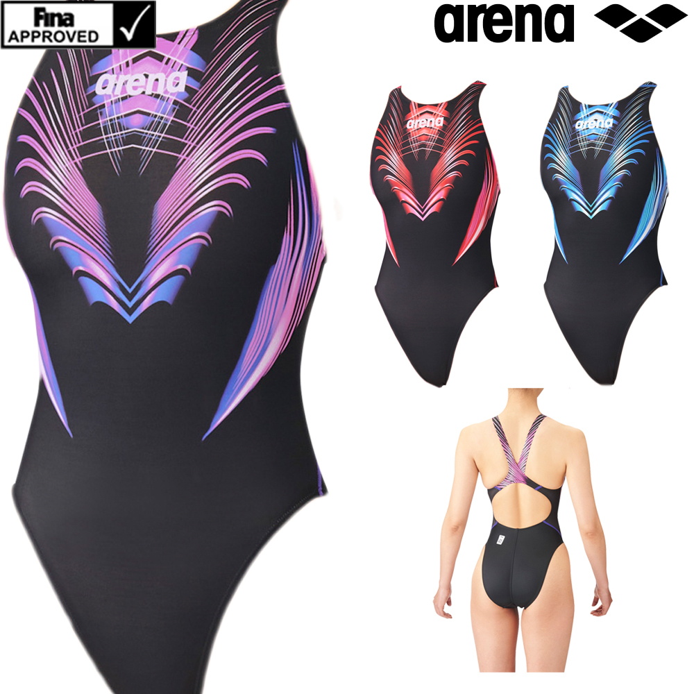 アリーナ ARENA 競泳水着 レディース fina承認 リミックタイプロウ クロスバック AQUA XTREME 2022年春夏モデル ARN-2041WL  ブランド品専門の