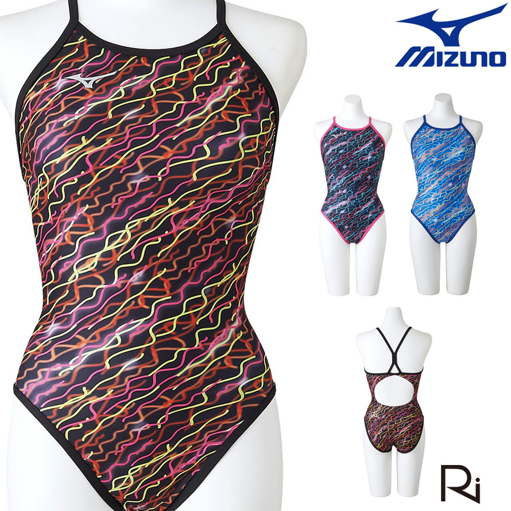 ⑥未使用新品小冊子付 MIZUNOミズノ SPEEDO 昔の黒ウロコfast