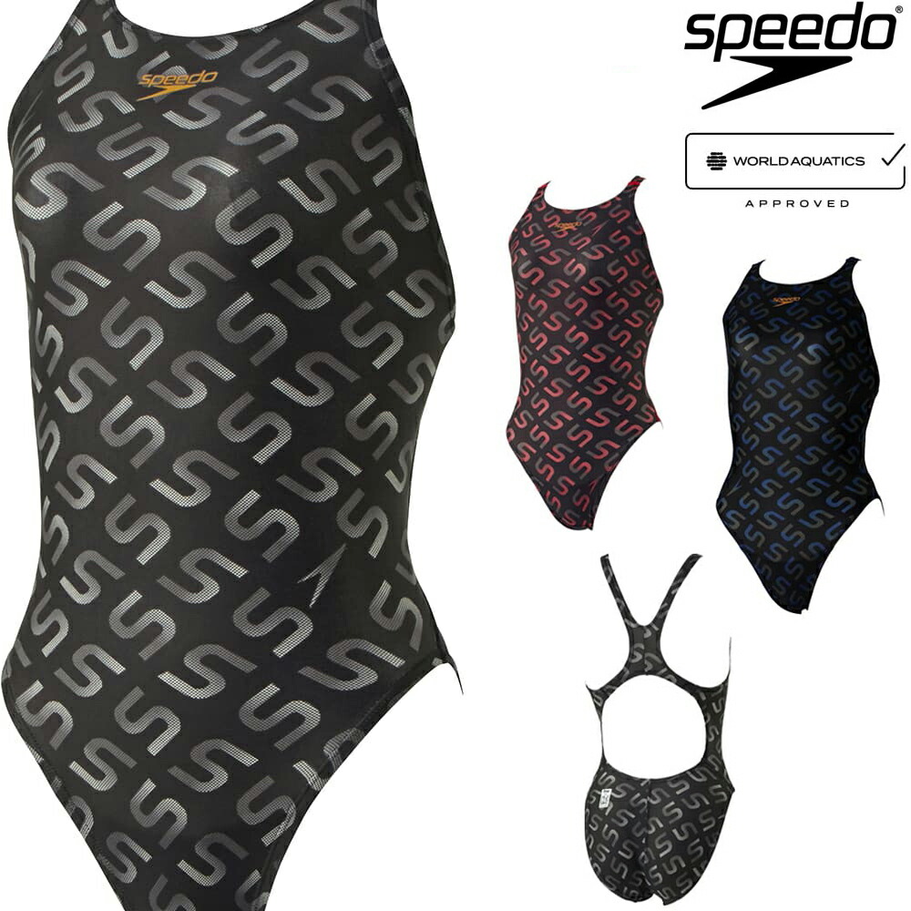 Speedo 競泳水着 黒/ピンク SCWO1906F Oサイズ ヨドバシ.com - スピード speedo ATLAS SUIT SCW01906F (BP)B