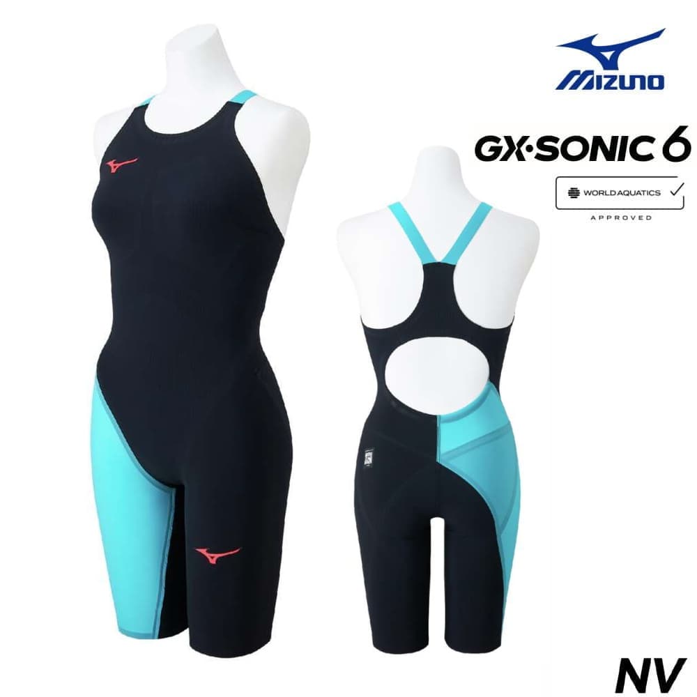 最新　美品試着のみ　ミズノ　高速水着　競泳水着　GX SONIC VI CR L n2mga701-25s1-kb.jpg