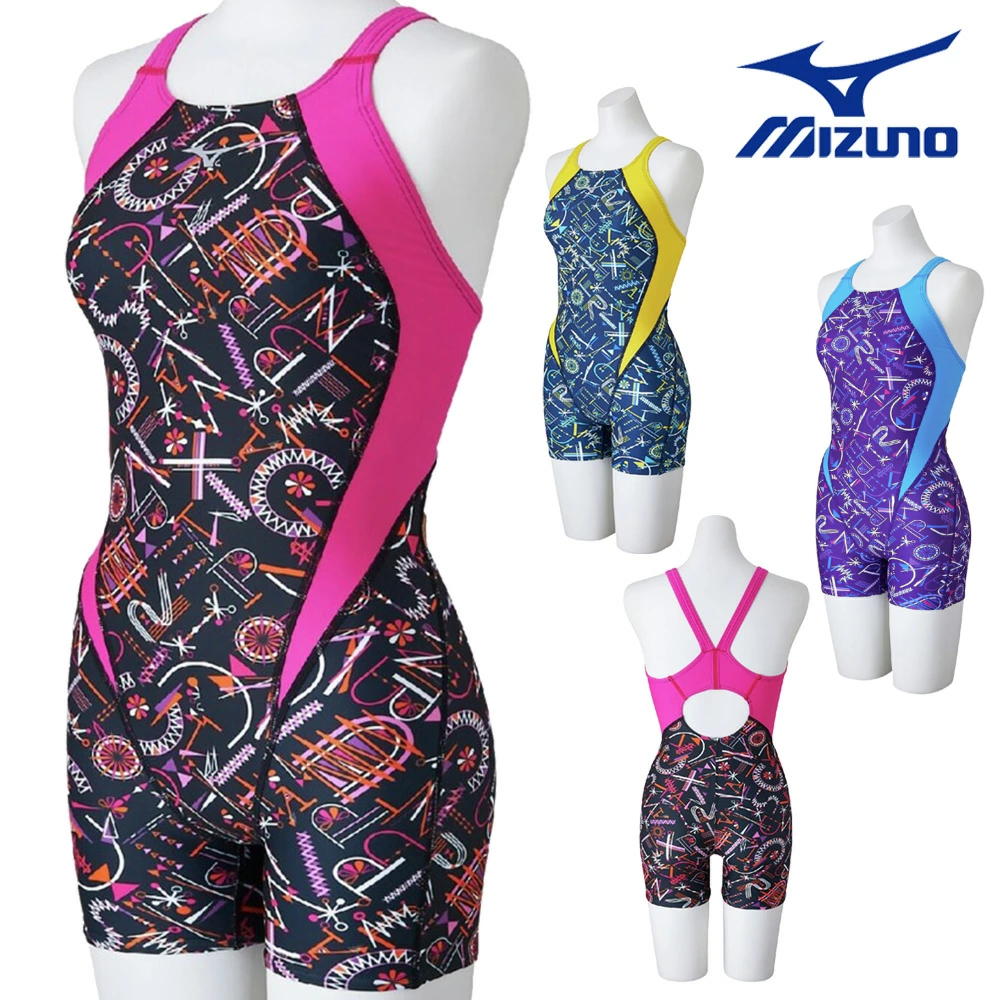 【新品 未使用】mizuno レディース 競泳水着 黒 ピンク 楽天市場】ミズノ MIZUNO 女子 競泳水着 国際水泳連盟承認