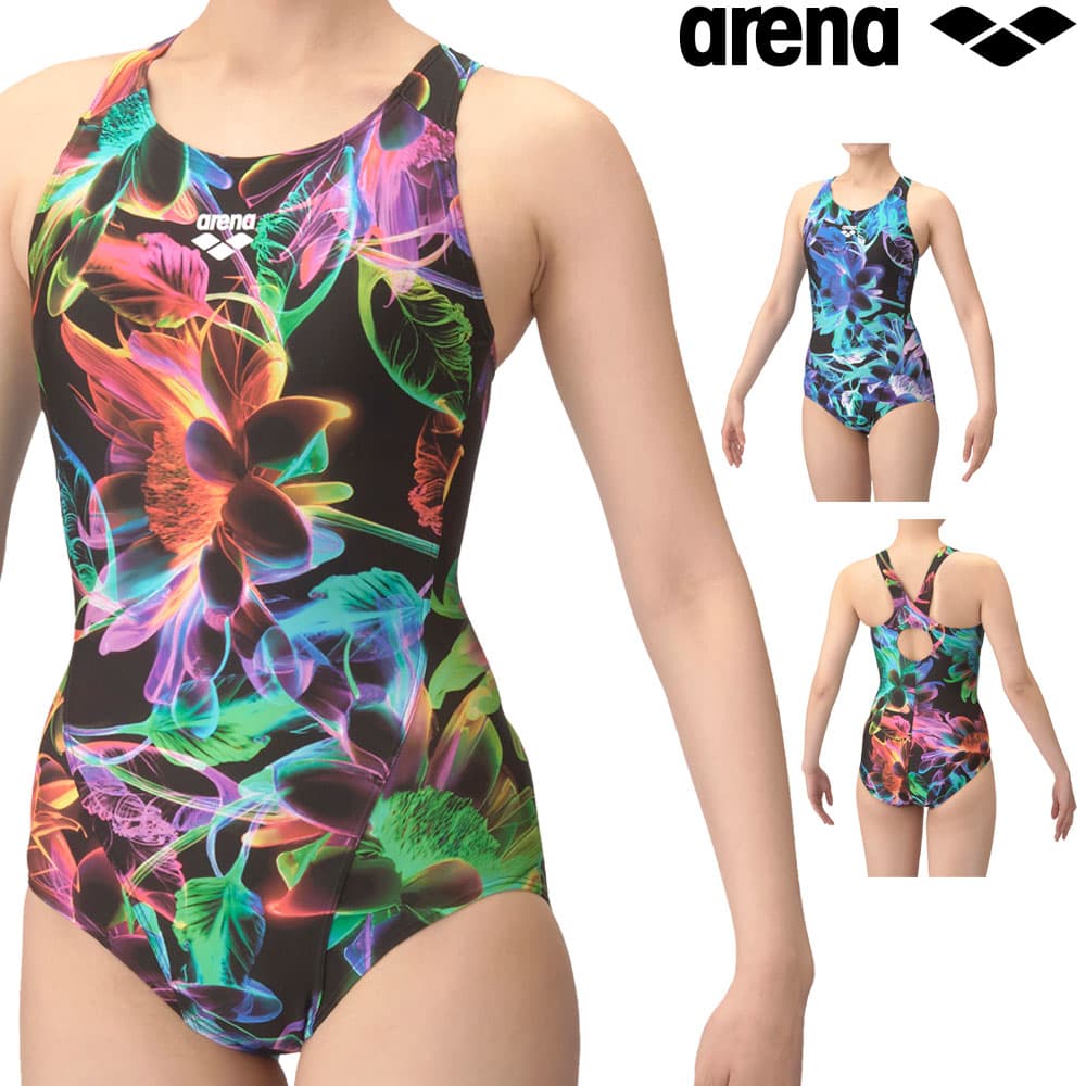 arena ワンピース水着 FSA-1606WH 楽天市場】レディース フィットネス水着 ワンピース arena