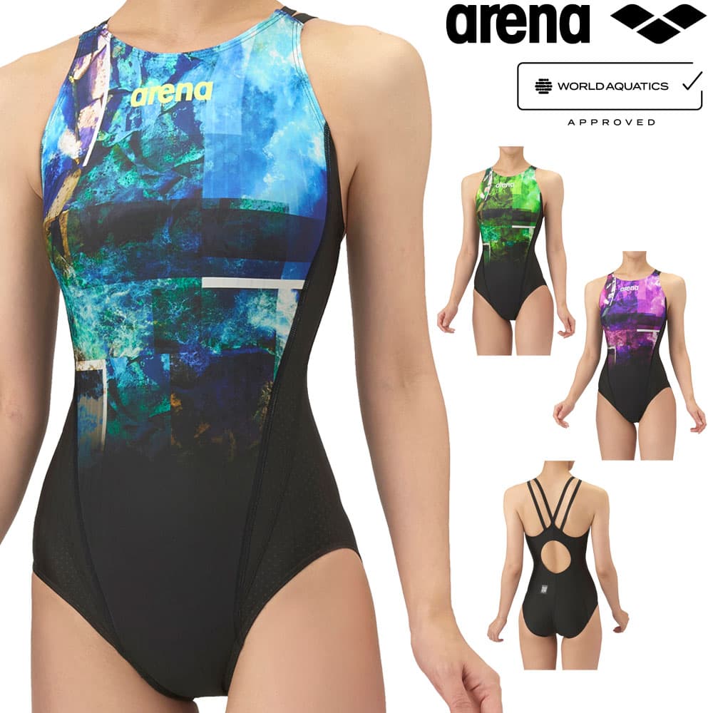 arena 競泳水着 Mサイズ 青と黒 楽天市場】【店内商品3点以上でさらに3％OFFクーポン配布中