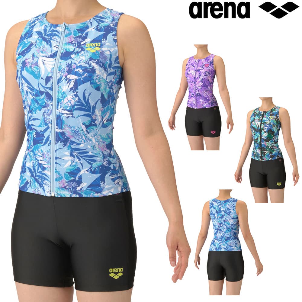 華子　未使用　adidas 新品セパレートスイムウェア ＆ボックスインナー adidas アディダス トレーニングウェア上下セット M SERENO