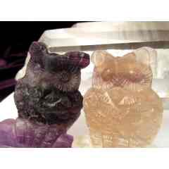 楽天市場】○【スーパーセブンサザレ入り フクロウ型 オルゴナイト】重