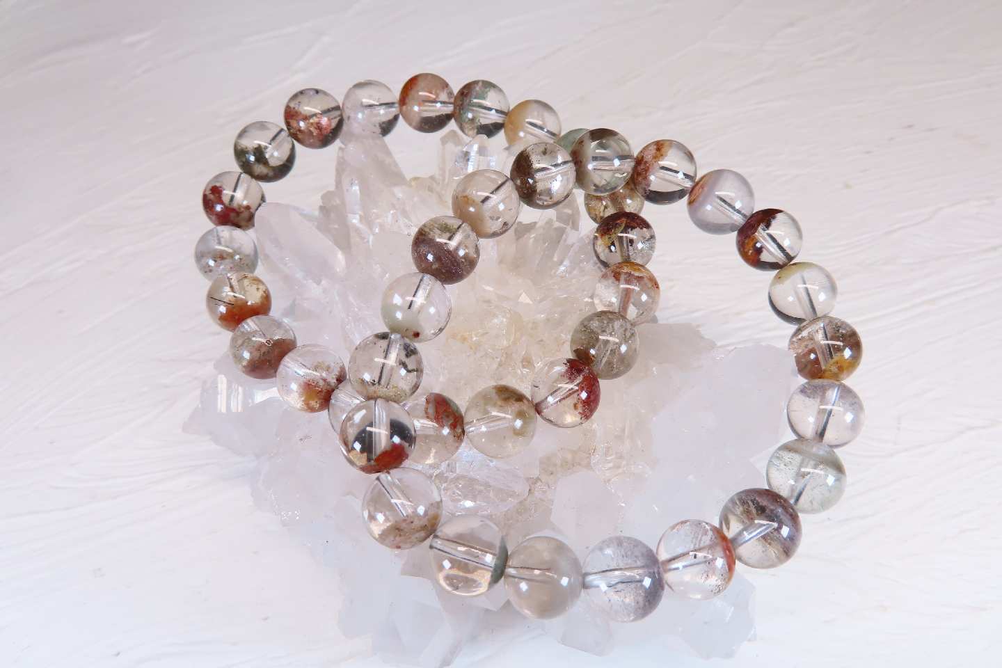 楽天市場】ガーデンとルチルの共生 透明感抜群 開運・金運のお守り MIX