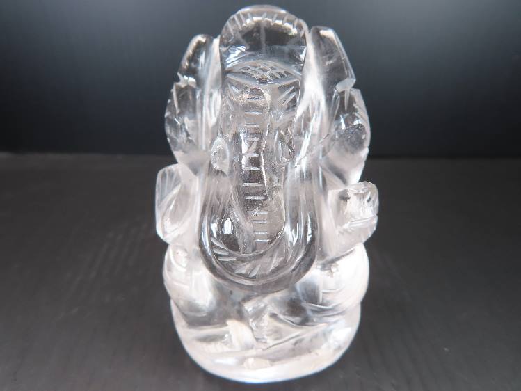 楽天市場】【51～58g】高品質 ガネーシャ ヒマラヤ水晶 手彫り置き石