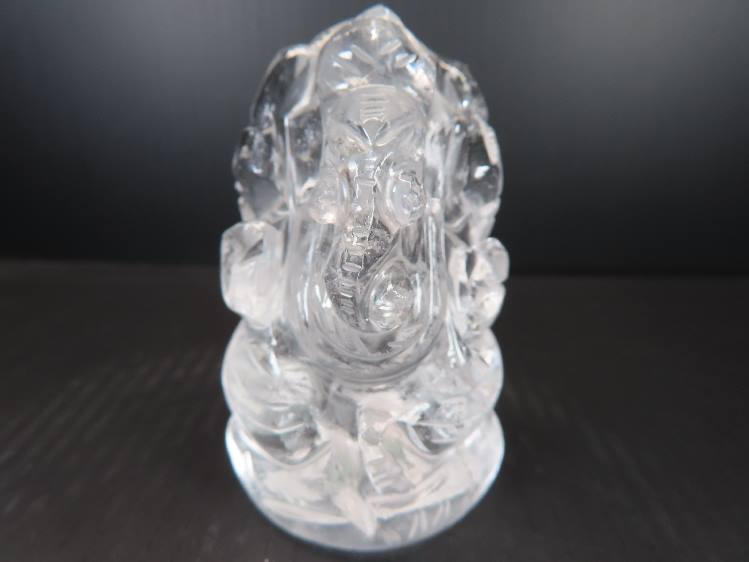 楽天市場】【一点物】ガネーシャ ヒマラヤ水晶 約78mm 手彫り置き石