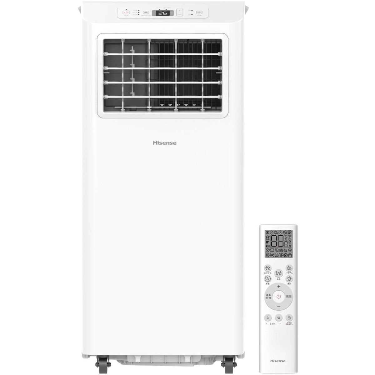 Hisense ハイセンス スポットエアコン 冷房専用 家庭用 移動式エアコン スポットクーラー 工事不要 コンパクト 冷風 除湿 HPAC-22S