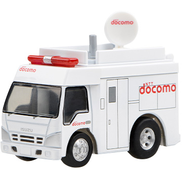 楽天市場 Nttdocomo チョロｑ 移動基地局車 Dcm Q ひかりtvショッピング 楽天市場店