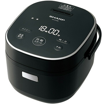 SHARP　IHジャー炊飯器　3合　KS-HF05B-B ブラック KS-HF05B | 炊飯器：シャープ