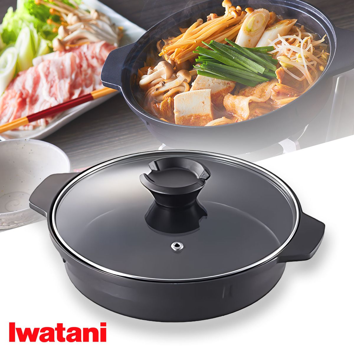 楽天市場】岩谷産業 [お得]焼肉プレートLセット（取っ手付