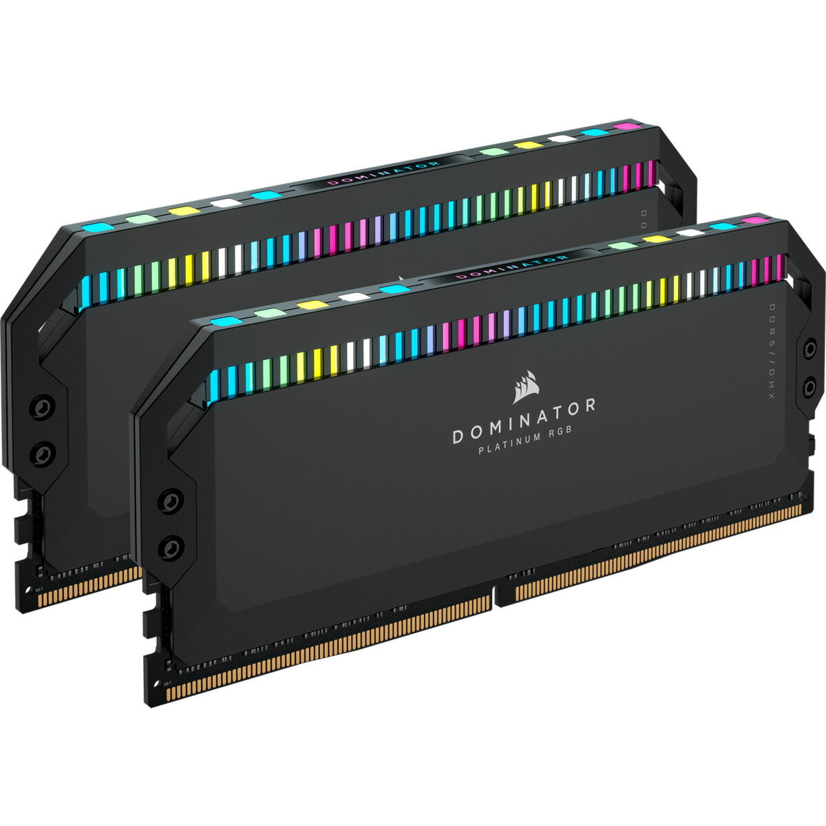 Corsair PCメモリー DDR5 5600MHz 32GB 16GBx2 UDIMM 36-36-36-76 DOMINATOR  PLATINUM RGB Black LED 1.25V CMT32GX5M2B5600C36 卓出