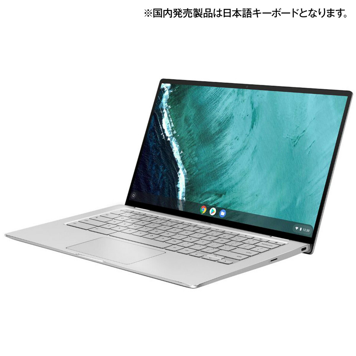 ASUS ノートPC Chromebook Flip C434TA 14.3型 Core m3 8GB eMMC 64GB シルバー C434TA-AI0116