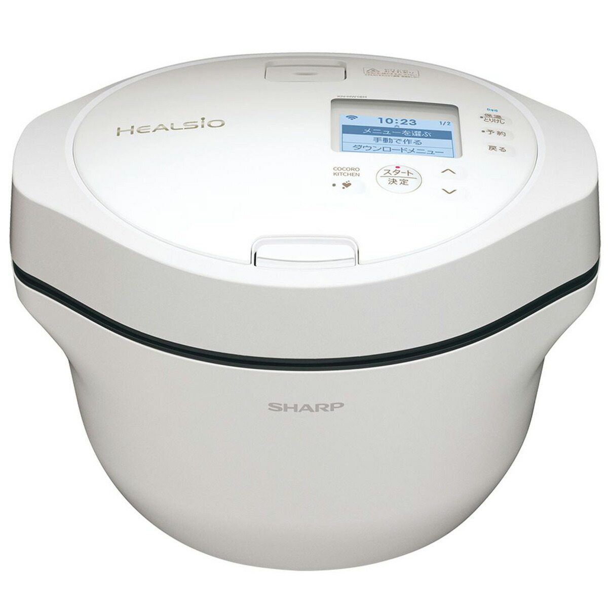 楽天市場】SHARP シャープ ヘルシオ HEALSIO ホットクック 1.0L 1-2人