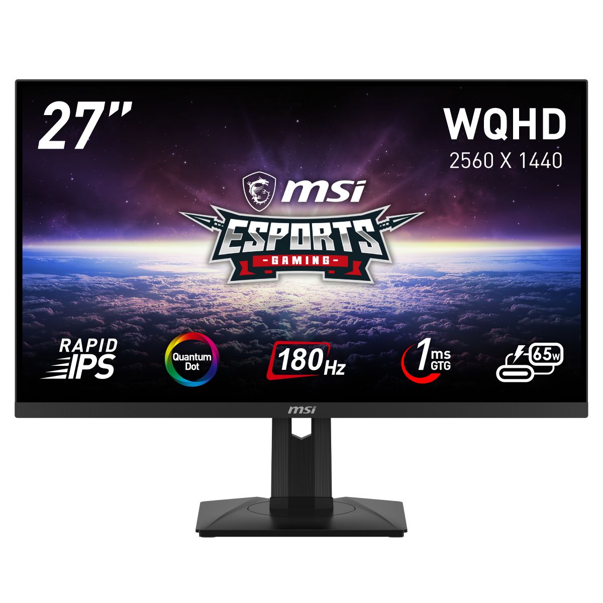G274QPF E2 27インチ WQHD IPS ゲーミングモニター MSI G274QPF E2