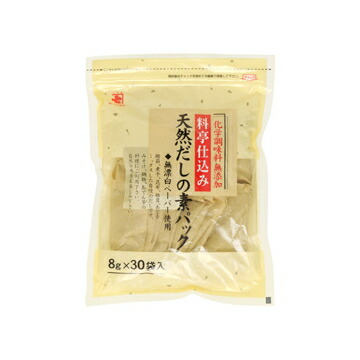 かね七 天然だしの素パック  8g  x  30袋  x  20