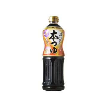 キッコーマン食品 キッコーマン 濃いだし本つゆ 1L x 12