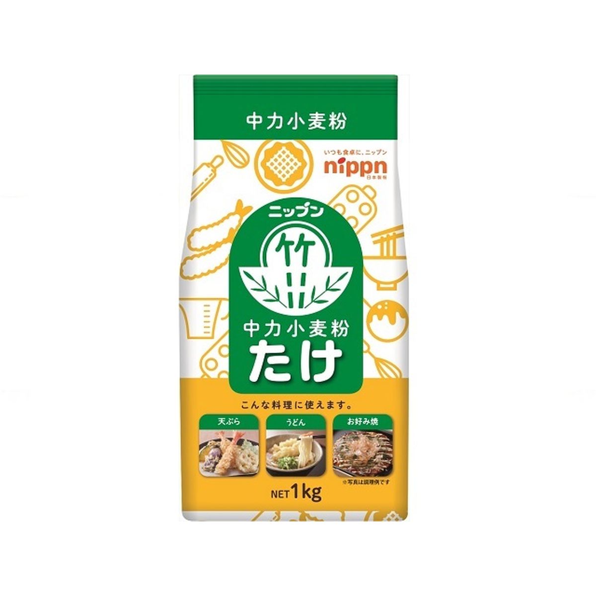 ニップン たけ 中力小麦粉 1Kg 大量入荷