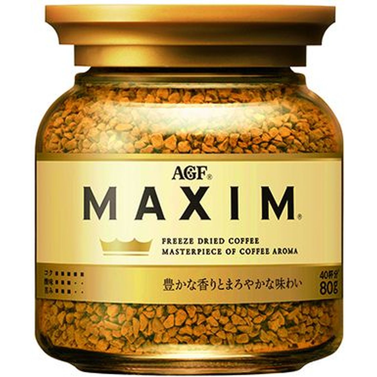 AGF MAXIM インスタントコーヒー 80g×12個セット 楽天市場】AGF マキシム インスタントコーヒー 瓶 80g x 12
