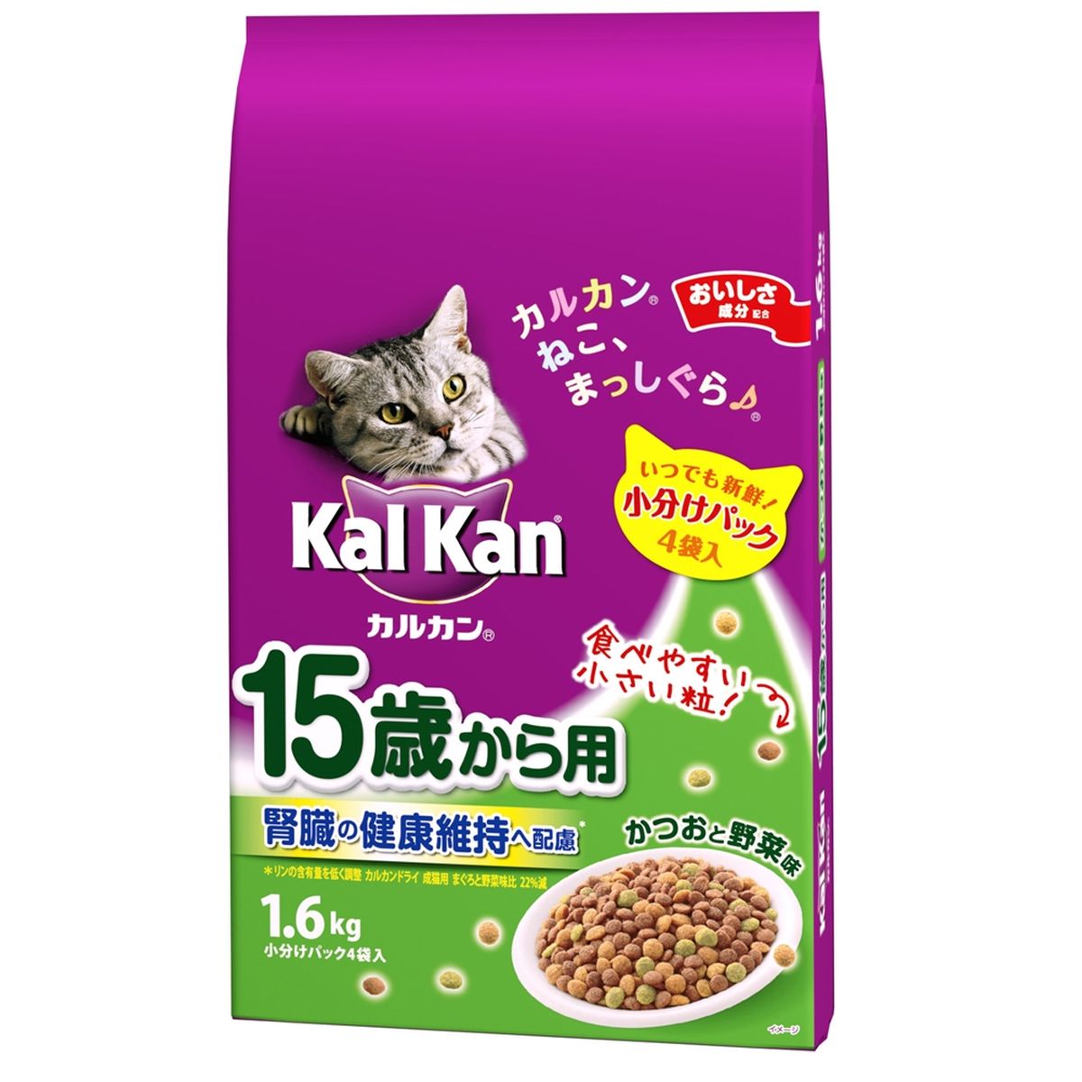 ジューシー】 マースジャパン カルカン パウチ 15歳から まぐろ入りかつお 70g 猫用：日用品＆生活雑貨の店「カットコ」 ください -  shineray.com.br