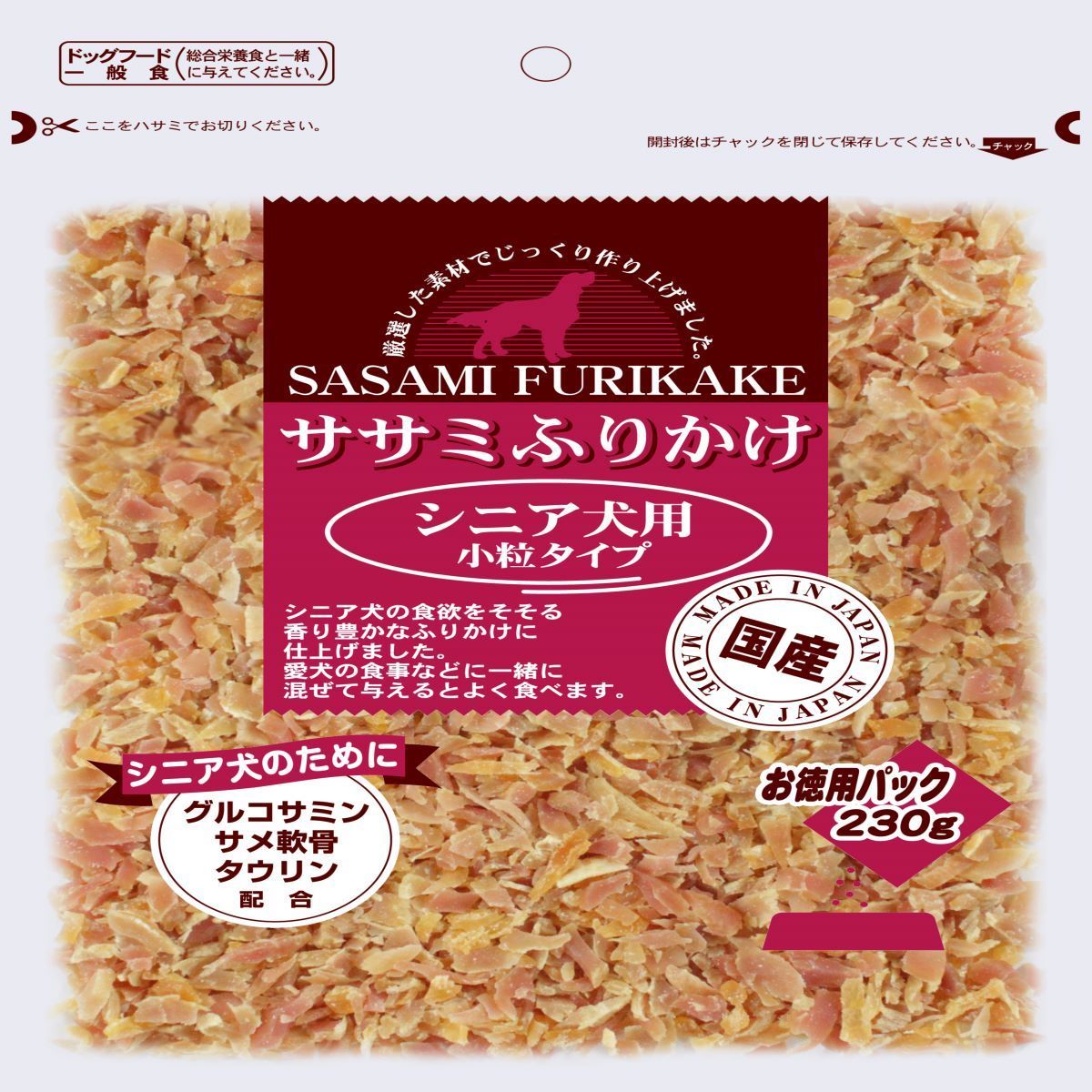 ランキング上位のプレゼント 九州ペットフード お買い得vaふりかけ鶏ささみシニア小粒タイプ230g 36 Fucoa Cl