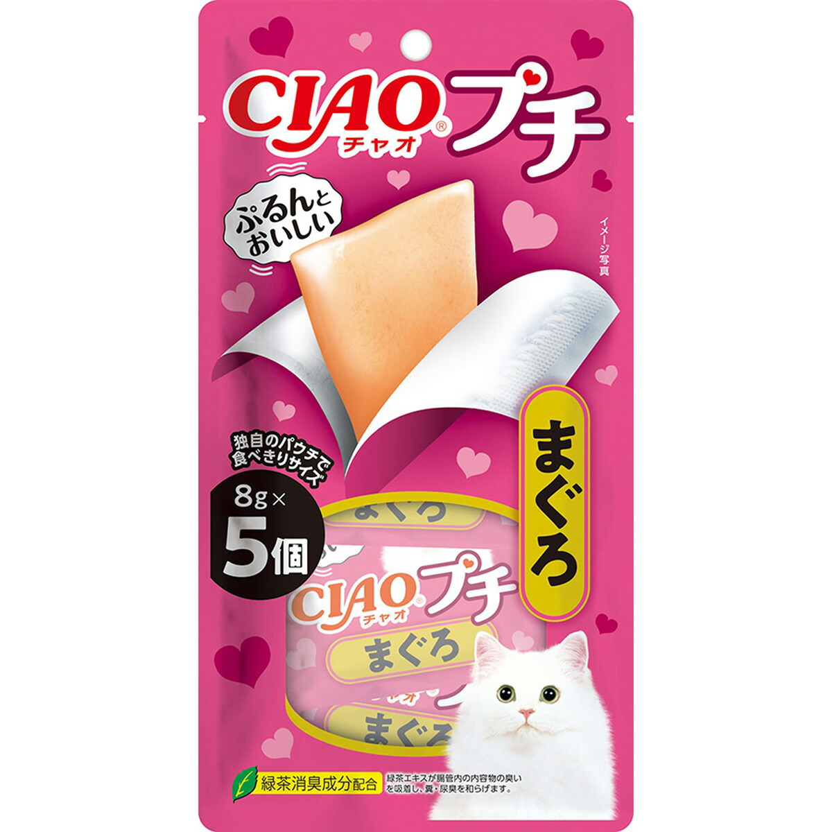 いなばペットフード チャオプチ まぐろ8g&times;5個&times;48｜ひかりTVショッピング　店